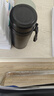 316不銹鋼保溫杯子便攜大容量保溫壺車(chē)載水杯帶茶隔茶杯禮物新年 榮耀黑850ML【帶茶隔+回流蓋+提手】耐用 曬單實(shí)拍圖