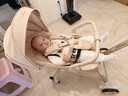 丸丫T6-2遛娃神器高景觀(guān)嬰兒推車(chē)可坐可躺輕便折疊可換向香檳金PLUS 曬單實(shí)拍圖