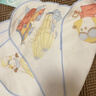 全棉時(shí)代嬰兒紗布汗巾兒童寶寶開(kāi)學(xué)幼兒園純棉吸汗25×50cm斑馬松鼠長(cháng)頸鹿 曬單實(shí)拍圖