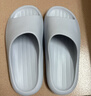 樸西男士四季抗菌室內浴室洗澡防滑居家情侶涼拖女 灰色 44-45 曬單實(shí)拍圖