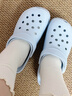 潔麗雅護士洞洞鞋女夏季2026新款涼鞋外穿防滑手術(shù)室醫護包頭涼拖鞋男夏 天空藍 38-39 【標準碼】 曬單實(shí)拍圖