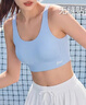 特步（XTEP）運動(dòng)內衣女跑步運動(dòng)瑜伽文胸無(wú)痕透氣舒適帶胸墊固定一體杯美背 曬單實(shí)拍圖