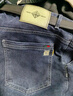 羅蒙牛仔褲男士直筒寬松長(cháng)褲新款春夏彈力休閑褲子男ZH7620霧霾藍36 曬單實(shí)拍圖