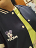 迪士尼童裝女童春季棒球服外套2026新款運動(dòng)兒童春裝大童美式夾克上衣男 曬單實(shí)拍圖