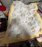 莫爾兔嬰兒被子兒童豆豆被春秋中厚寶寶豆豆毯a類(lèi)幼兒園午睡被四季通用 黃色查爾莊園【中厚春秋一體款】 120*150cm 7A抑菌防螨可機洗 曬單實(shí)拍圖