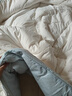 水星家紡被子冬被60%大豆被纖維被冬季被子加厚保暖被芯200x230cm約7.6斤 曬單實(shí)拍圖