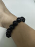 金石靈天然黑曜石手串男女款金曜石貓眼石水晶手串手鏈本命年送男女禮物 曬單實(shí)拍圖
