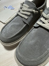 百麗男鞋舒適休閑鞋26夏新厚底增高4cm透氣輕盈布鞋8WK04 灰色 42 曬單實(shí)拍圖