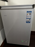 海爾（Haier）100L單溫冰柜小型家用小冰柜減霜一級能效冷藏冷凍轉換深冷冷柜小冰箱BC/BD-100GHW9D國家補貼 曬單實(shí)拍圖