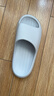 樸西新款EVA踩屎感厚底拖鞋女士居家室內情侶拖鞋男 灰色 42-43 曬單實(shí)拍圖