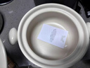 小熊（Bear）砂鍋 白墩墩煲湯鍋耐高溫不開(kāi)裂 3.2L通用沙鍋 寬口燉鍋陶瓷鍋 曬單實(shí)拍圖