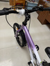 鳳凰兒童自行車(chē)兒童山地學(xué)生車(chē)小孩單車(chē)帶輔助輪3-6-10-12歲小中大童 烏梅紫丨單速輻條輪+雙碟剎+禮包 18寸（適合身高115-130cm） 曬單實(shí)拍圖
