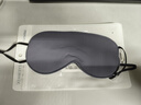 名創(chuàng  )優(yōu)品（MINISO）涼溫兩用掛耳式睡眠眼罩午休睡覺(jué)遮光睡眠緩解疲勞(黑色) 曬單實(shí)拍圖