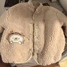 戴維貝拉（DAVE＆BELLA）兒童棉服冬裝新款加厚女童上衣洋氣中國風(fēng)寶寶衣服幼兒棉衣 杏色【現貨】 120 cm（建議身高110-120cm） 曬單實(shí)拍圖
