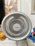 美的（Midea）【暴風(fēng)循環(huán)】空氣循環(huán)扇大風(fēng)量搖頭電風(fēng)扇家用臺式落地扇輕音臥室節能小風(fēng)扇柔風(fēng)輕羽扇 FGA24TQ 曬單實(shí)拍圖