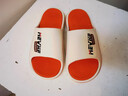 紅豆eva防臭拖鞋男士2026新款夏季居家室內大碼防滑耐磨涼拖鞋男外穿 白色 41-42 標準碼 曬單實(shí)拍圖
