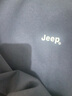 JEEP吉普衛衣男春秋季寬松長(cháng)袖T恤男士打底衫衣服男裝 深藍 2XL 曬單實(shí)拍圖