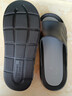 回力拖鞋男士厚底防滑浴室一字拖休閑外穿耐磨涼鞋SDJ-3A77 黑灰44-45 曬單實(shí)拍圖