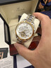 勞力士風(fēng)男士全自動(dòng)機械表鏤空陀飛輪防水夜光商務(wù)高端男表專(zhuān)用 間金白面 曬單實(shí)拍圖