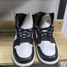 宇橋鞋子男款男鞋aj1莆田高版本板鞋女氣墊百搭休閑運動(dòng)情侶籃球鞋潮 黑摩卡（高幫新中式） 42 曬單實(shí)拍圖
