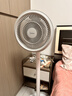 美的（Midea）【暴風(fēng)循環(huán)】空氣循環(huán)扇大風(fēng)量搖頭電風(fēng)扇家用臺式落地扇輕音臥室節能小風(fēng)扇柔風(fēng)輕羽扇 FGA24TQ 曬單實(shí)拍圖