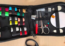欣沁 針線(xiàn)包家用針線(xiàn)盒套裝縫補便捷旅行手工縫補工具全套 28件套黑色 曬單實(shí)拍圖