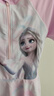 迪士尼（Disney）泳衣女中大童女孩游泳衣專(zhuān)業(yè)訓練連體速干泳裝粉色短袖泳裙兒童 母嬰級-艾莎粉色泳裙+帶底褲 120 【高100-110cm重22-35斤】 曬單實(shí)拍圖