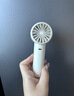 齊心（COMIX）手持小風(fēng)扇 便攜長(cháng)續航2026新款 LED數顯屏 高速吹風(fēng)機100擋無(wú)極風(fēng) Type-c充電小電扇 禮物L(fēng)C001白 曬單實(shí)拍圖