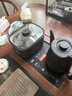 吉谷（K·KOU）全自動(dòng)雙邊上水電熱水壺多檔恒溫電茶壺鍋壺同煮 茶臺燒水壺一體桌茶具套裝泡茶1.0L+0.8L TC017B 曬單實(shí)拍圖
