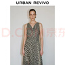 UR夏季新款女裝氣質(zhì)不規則格紋無(wú)袖連衣裙UWJ750064 深灰格子 S 曬單實(shí)拍圖