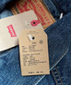 Levi's李維斯情侶同款美式經(jīng)典復古休閑時(shí)尚潮牌修身牛仔夾克外套 中藍色 72334-0130 XL 曬單實(shí)拍圖