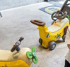 匯樂(lè )玩具兒童玩具車(chē)1-3歲嬰兒寶寶學(xué)步車(chē)遛娃車(chē)香蕉飛機生日周歲禮物 曬單實(shí)拍圖