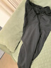 優(yōu)衣庫男裝女裝彈力棉質(zhì)舒適九分褲/休閑褲26春夏新款481568 481568/09黑色 M 曬單實(shí)拍圖