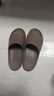 樸西荔木涼拖鞋浴室情侶款居家洗澡防滑eva四季拖鞋男 栗子棕 42-43 曬單實(shí)拍圖