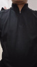 安踏零壓T丨半拉鏈通勤商務(wù)休閑長(cháng)袖T恤男士春季防曬運動(dòng)跑步打底衫 【升級防曬+勁道紗】基礎黑7401-4 春季常規款 2XL (男185) 曬單實(shí)拍圖