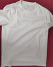 京東京造50支液氨抗皺男士t恤男短袖男款純棉打底衫內搭春季衣服白色XL 曬單實(shí)拍圖