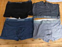 貓人【精梳棉-安心品質(zhì)】男士?jì)妊澞屑兠揲L(cháng)效抗菌蠶絲襠男生四角短褲 曬單實(shí)拍圖