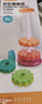 樂(lè )樂(lè )魚(yú)（leleyu）早教兒童玩具彩虹疊疊轉轉樂(lè )套疊圈1-3歲寶寶益智男女孩生日禮物 曬單實(shí)拍圖