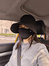 蕉下（beneunder）鴨舌帽棒球帽女士洋氣帽子大帽檐全臉遮陽(yáng)帽男士帽子防曬帽女 曬單實(shí)拍圖