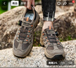 回力登山鞋男耐磨防滑徒步鞋越野運動(dòng)工裝鞋男 5353 棕色 43 曬單實(shí)拍圖