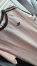 阿迪達斯（adidas）三葉草系列 男 3S TEE 短袖T恤 KG6321 粉色 M 曬單實(shí)拍圖