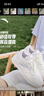 安踏輕松丨板鞋輕盈軟彈女鞋夏季透氣情侶小白鞋厚底耐磨增高休閑鞋 曬單實(shí)拍圖