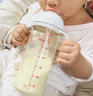 貝親（Pigeon）自然離乳 PPSU重力球吸管雙把手奶瓶 330mL 12月+ AA253 曬單實(shí)拍圖