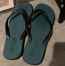 大嘴猴（paul frank）人字拖男士大碼夏季拖鞋戶(hù)外外出防滑耐磨夾趾沙灘鞋 綠  40-41 曬單實(shí)拍圖