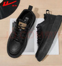 回力男鞋商務(wù)休閑皮鞋子男百搭板鞋運動(dòng)鞋 1768 黑色    43    曬單實(shí)拍圖
