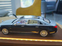 RWTW車(chē)模奔馳邁巴赫s680汽車(chē)模型仿真合金收藏擺件玩具送男友生日禮物 邁巴赫S680【黑白】 立標 轎車(chē) 曬單實(shí)拍圖