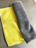 雅高抹布30*50cm5片裝滌棉廚房去污布加厚雙面吸水洗碗布多百潔布 曬單實(shí)拍圖