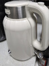 美的（Midea）電水壺熱水壺燒水壺藝術(shù)家2L無(wú)縫內膽電熱水壺316L不銹鋼恒溫一鍵保溫自動(dòng)斷電沖奶泡茶 SH58-Q 曬單實(shí)拍圖