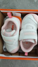 基諾浦（ginoble）透氣網(wǎng)鞋兒童學(xué)步鞋2026夏款0-1歲男女寶寶學(xué)步鞋 GB2572白色 曬單實(shí)拍圖