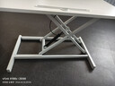 全品屋升降電腦桌升降工作臺電腦升降支架臺站立式升降辦公書(shū)桌 氣動(dòng)無(wú)級升降-白桌雙層80x40cm 【寬敞品質(zhì)桌面】 曬單實(shí)拍圖